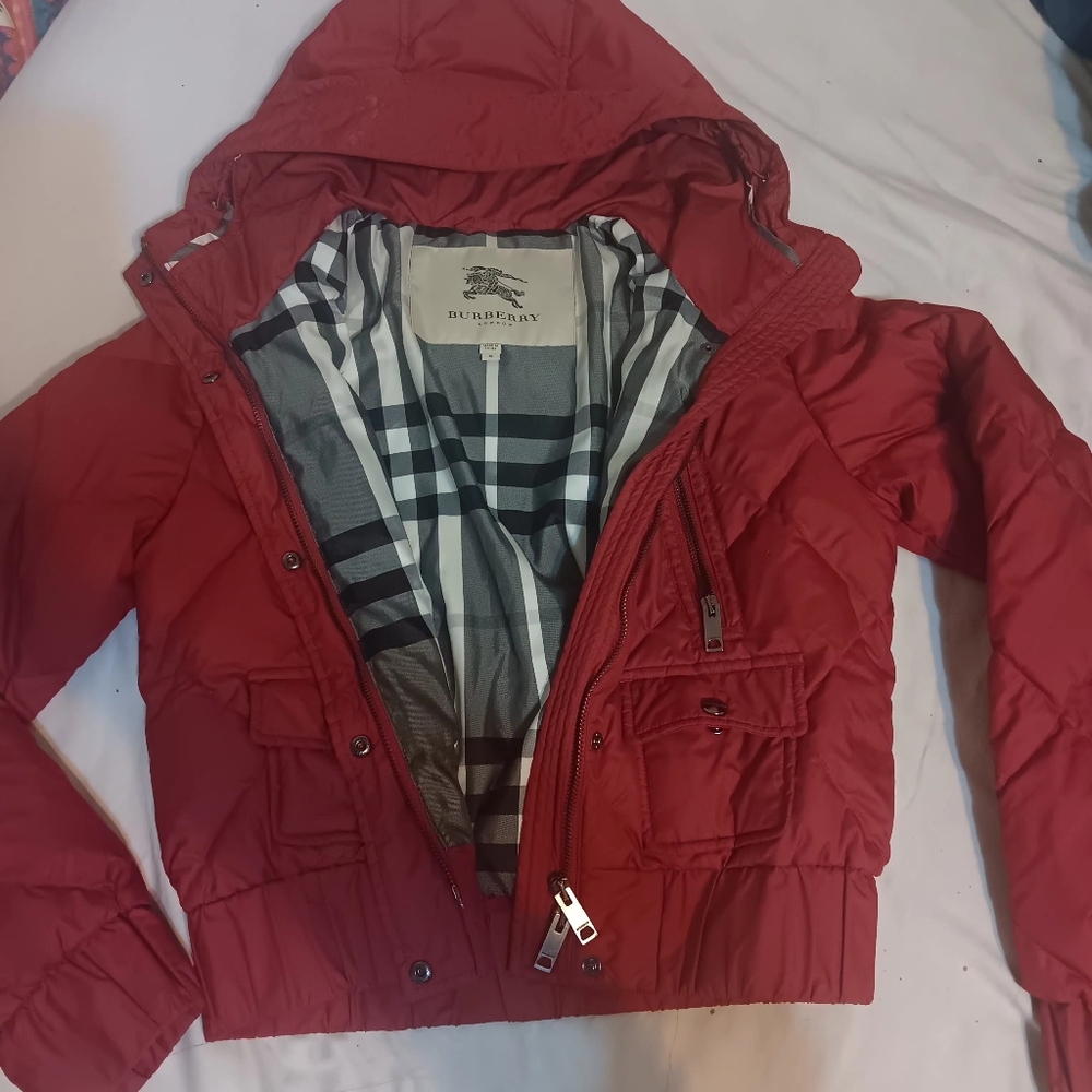 Burberry limited edition diamond puffer jacket